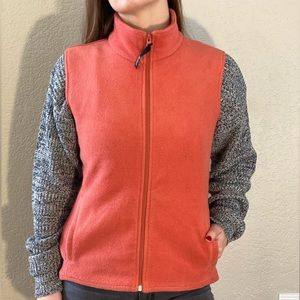 Women’s Woolrich Wool Zip-up Vest Size Small